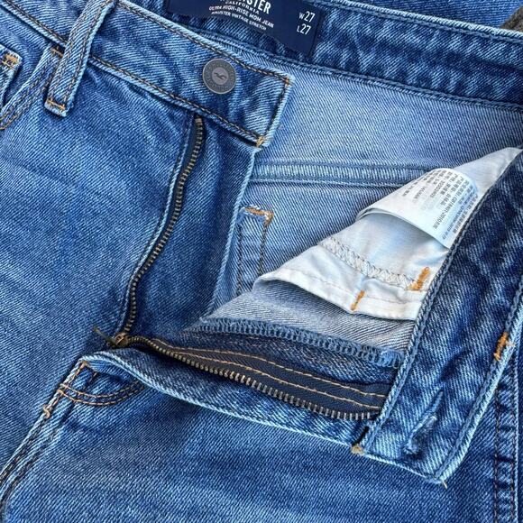 Hollister W27 L27 Ultra High Rise Ripped Distressed Mom Ankle Jeans - Picture 4 of 7